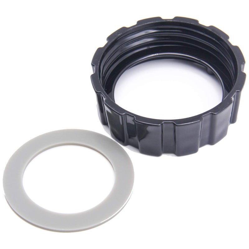 JIUDANI Black Blender Base Bottom Screw Cap,1Pc Blender Gasket Rubber Gasket Seal Replacement for Hamilton Beach Blender - Image 1